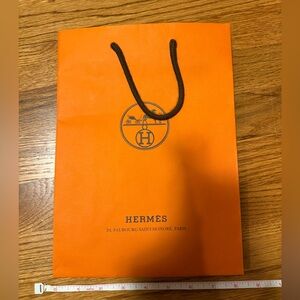 100% Authentic Hermes shopping bag